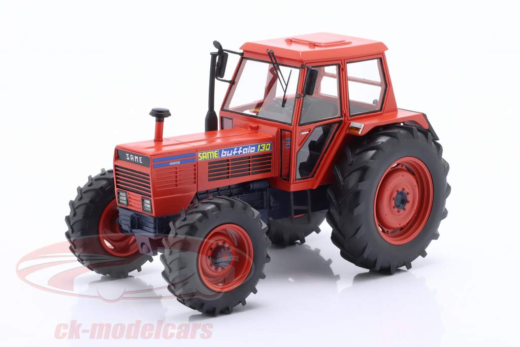 SAME Buffalo 130 tractor met cabine rood 1:32 Schuco