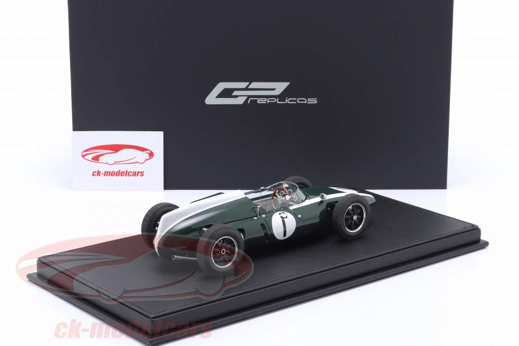 J. Brabham Cooper T53 #1 Sieger British GP Formel 1 Weltmeister 1960 1:18 GP Replicas