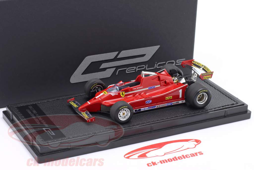 Jody Scheckter Ferrari 126C #1 formula 1 1980 1:43 GP Replicas