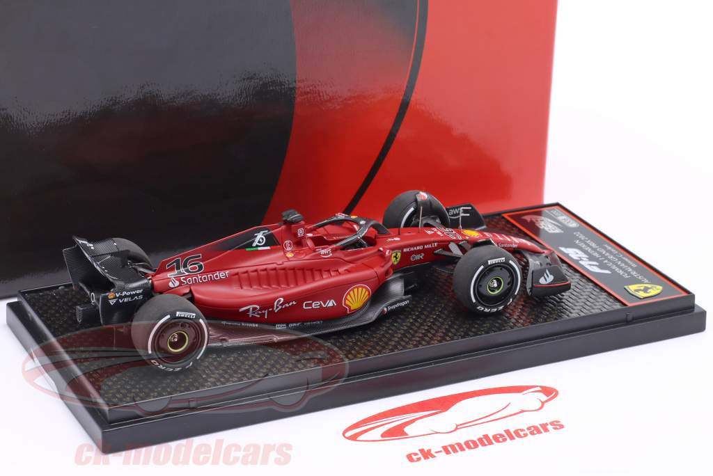 Charles Leclerc Ferrari F1-75 #16 gagnant Australie GP formule 1 2022 1:43 BBR
