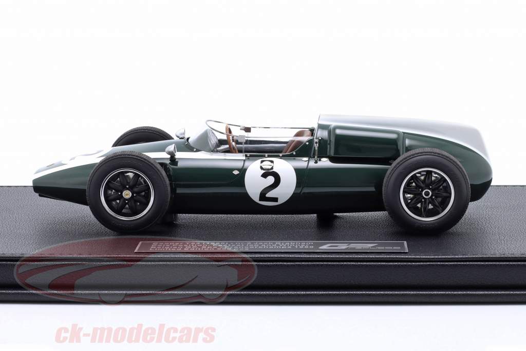 Jack Brabham Cooper T53 #2 winnaar Belg GP formule 1 Wereldkampioen 1960 1:18 GP Replicas