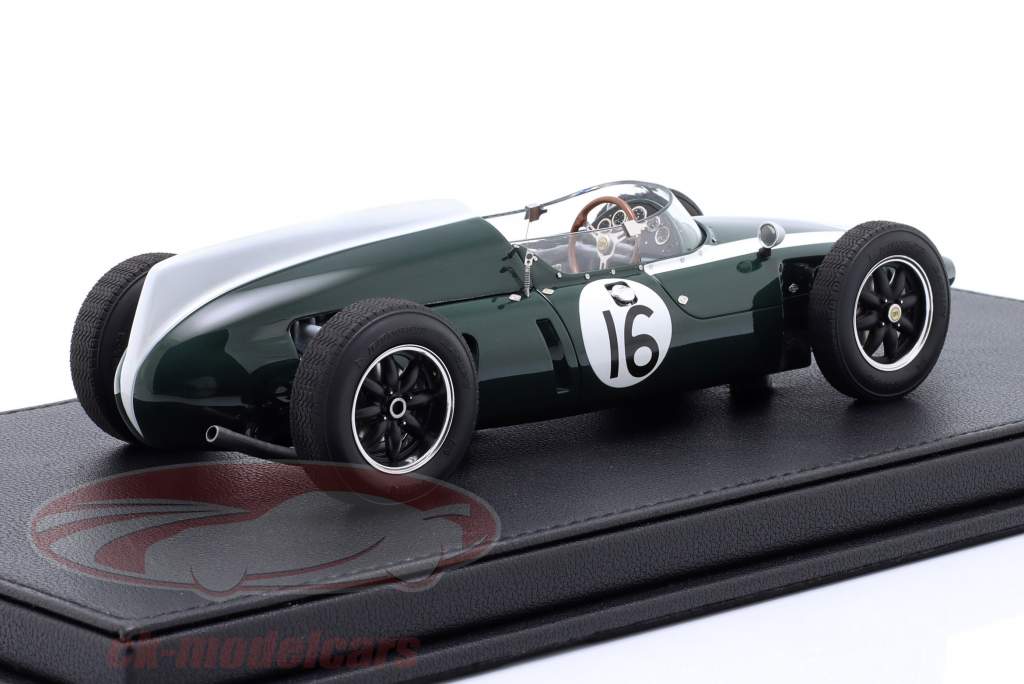 Jack Brabham Cooper T53 #16 winnaar Frans GP formule 1 Wereldkampioen 1960 1:18 GP Replicas