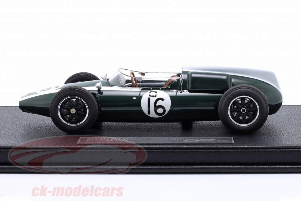 Jack Brabham Cooper T53 #16 winnaar Frans GP formule 1 Wereldkampioen 1960 1:18 GP Replicas