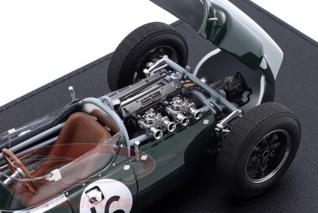 Jack Brabham Cooper T53 #16 winnaar Frans GP formule 1 Wereldkampioen 1960 1:18 GP Replicas