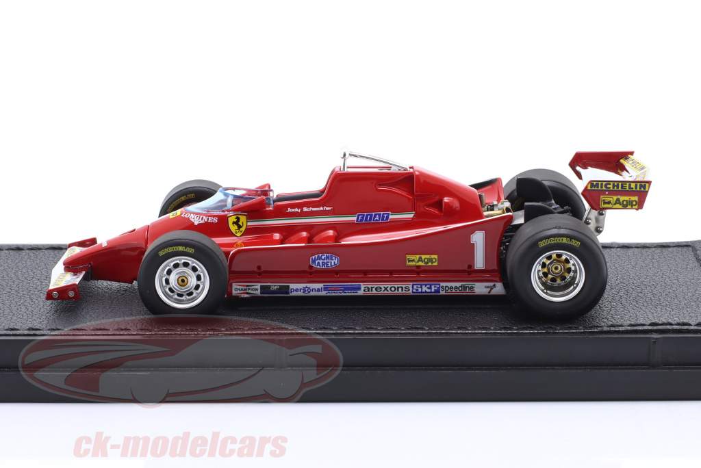 Jody Scheckter Ferrari 126C #1 formula 1 1980 1:43 GP Replicas