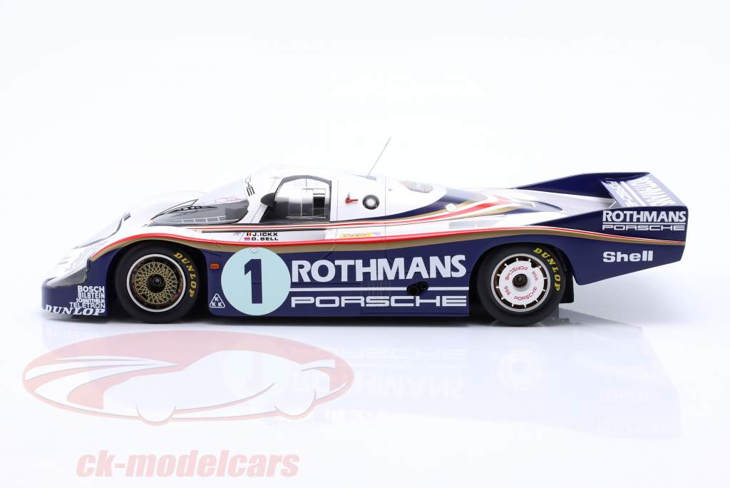 PORSCHE in Le Mans ※ドイツ製写真集 IG0518 1/43 Porsche 962C (#7) 1988 Le Mans | LINE UP