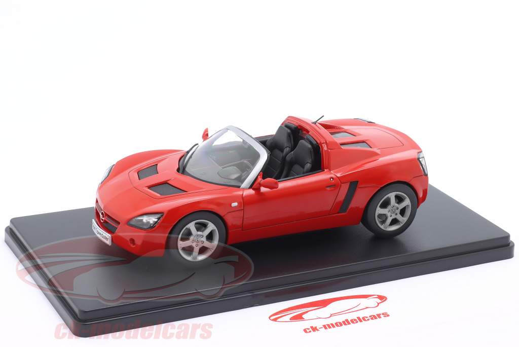 Opel Speedster Año de construcción 2001 rojo 1:24 Hachette
