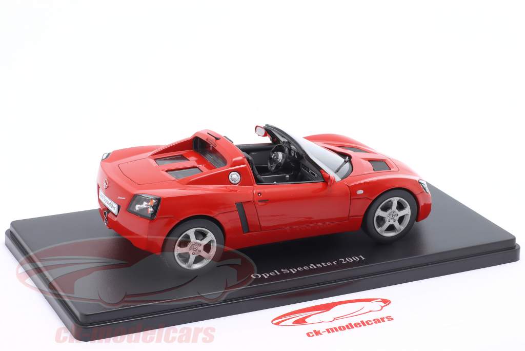 Opel Speedster Byggeår 2001 rød 1:24 Hachette