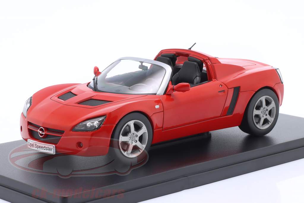 Opel Speedster Año de construcción 2001 rojo 1:24 Hachette