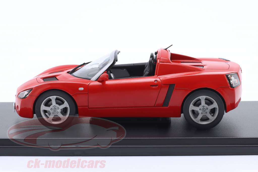 Opel Speedster Año de construcción 2001 rojo 1:24 Hachette