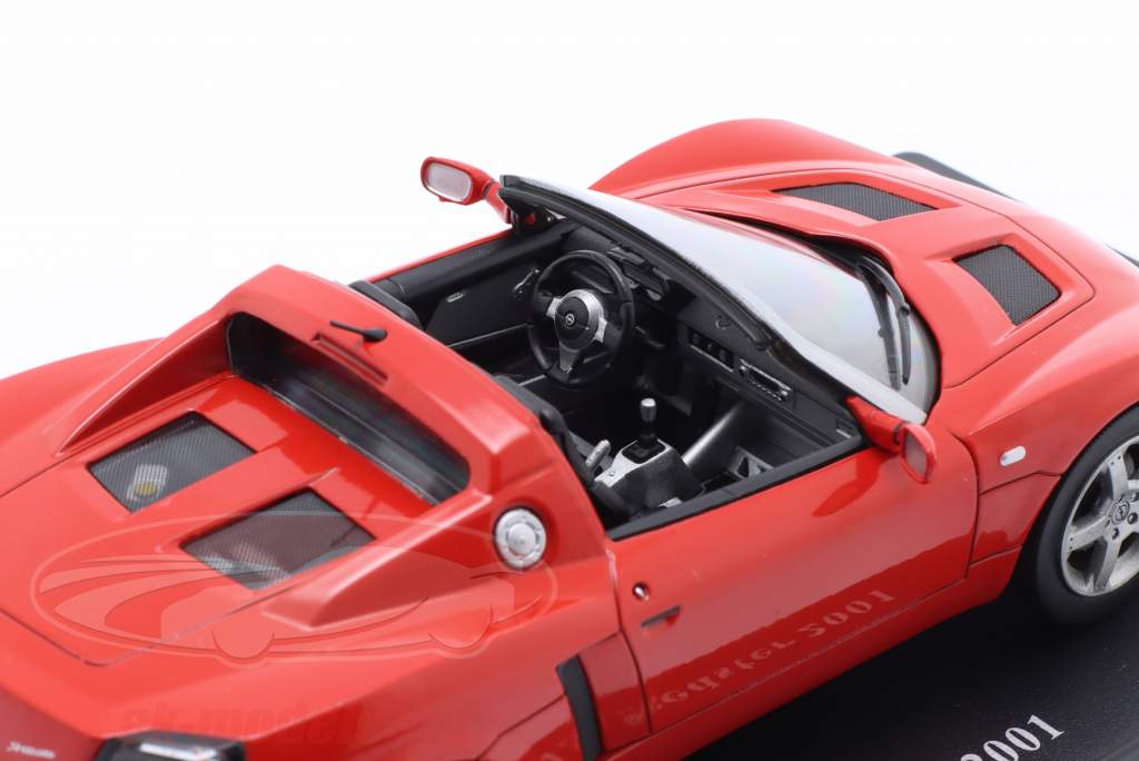 Opel Speedster Byggeår 2001 rød 1:24 Hachette