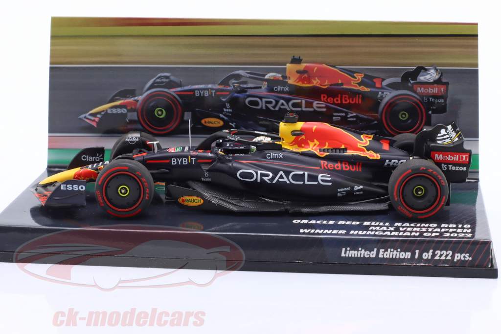 Minichamps 1:43 Max Verstappen Red Bull RB18 #1 勝者