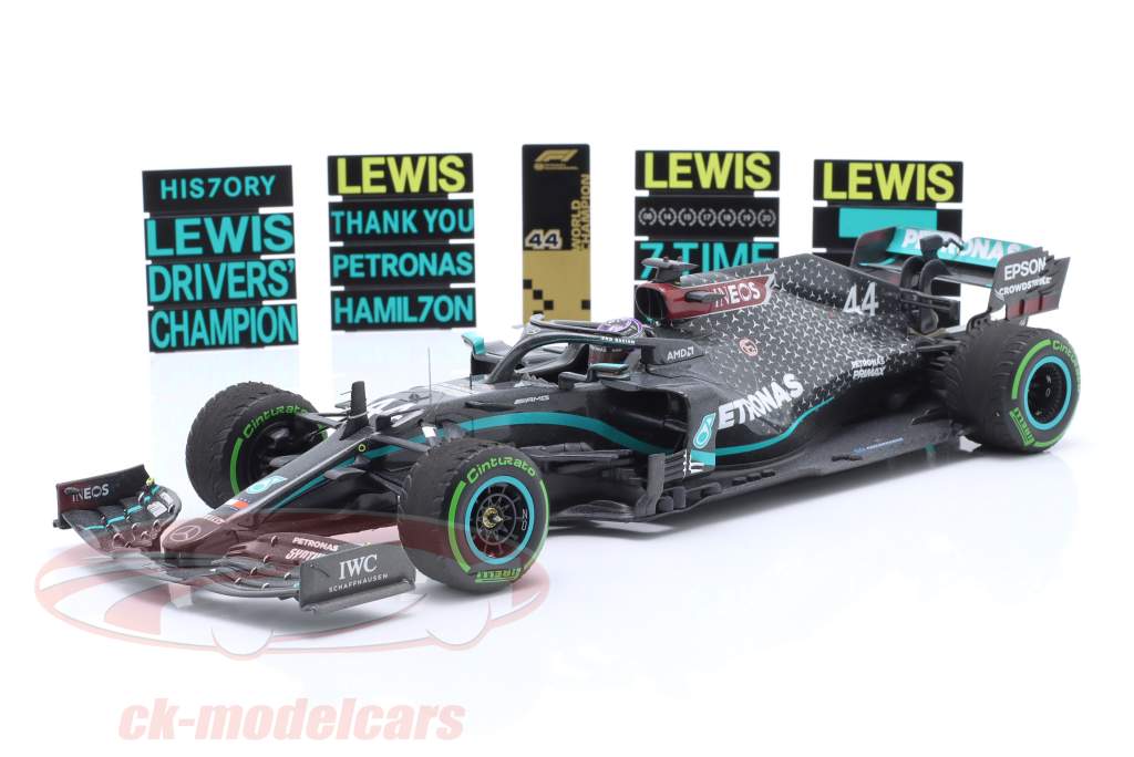 ミニチャンプス １/18 メルセデスW11 ハミルトン TUSCAN2020 1/18 Minichamps Mercedes-AMG F1 W11 EQ Performance #44 Lewis