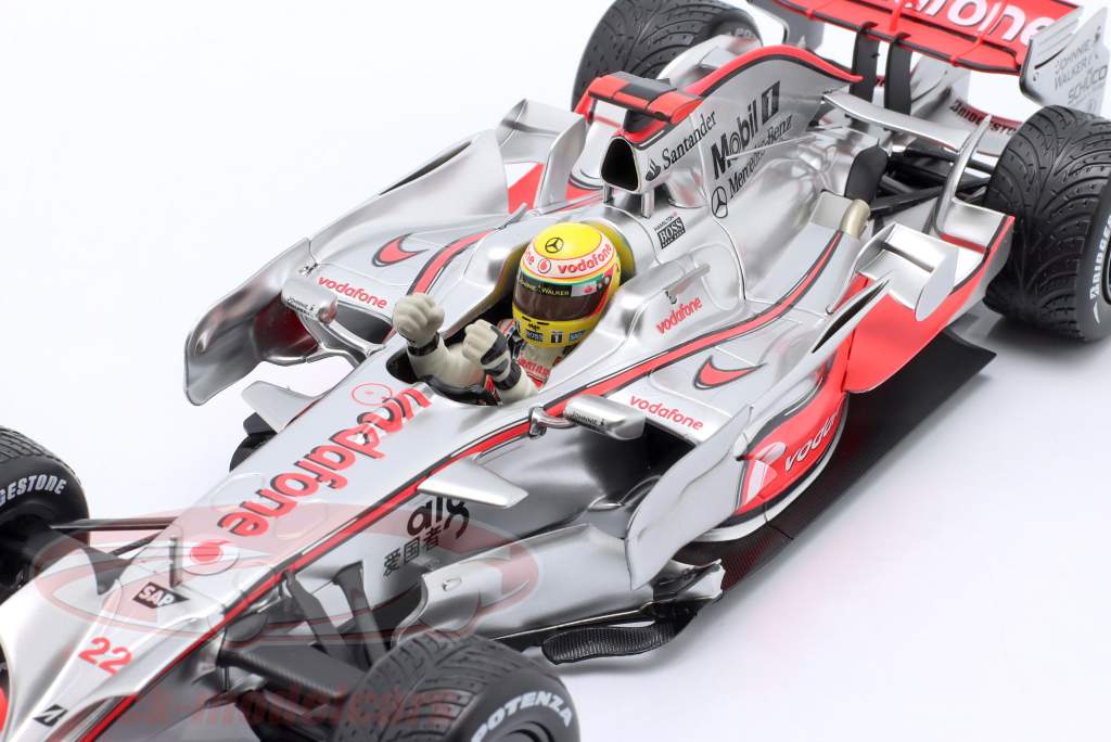 McLaren MINICHAMPS 1:18 ミニカー Minichamps 1:18 L. Hamilton McLaren MP4-23 #22 5th Brazil GP