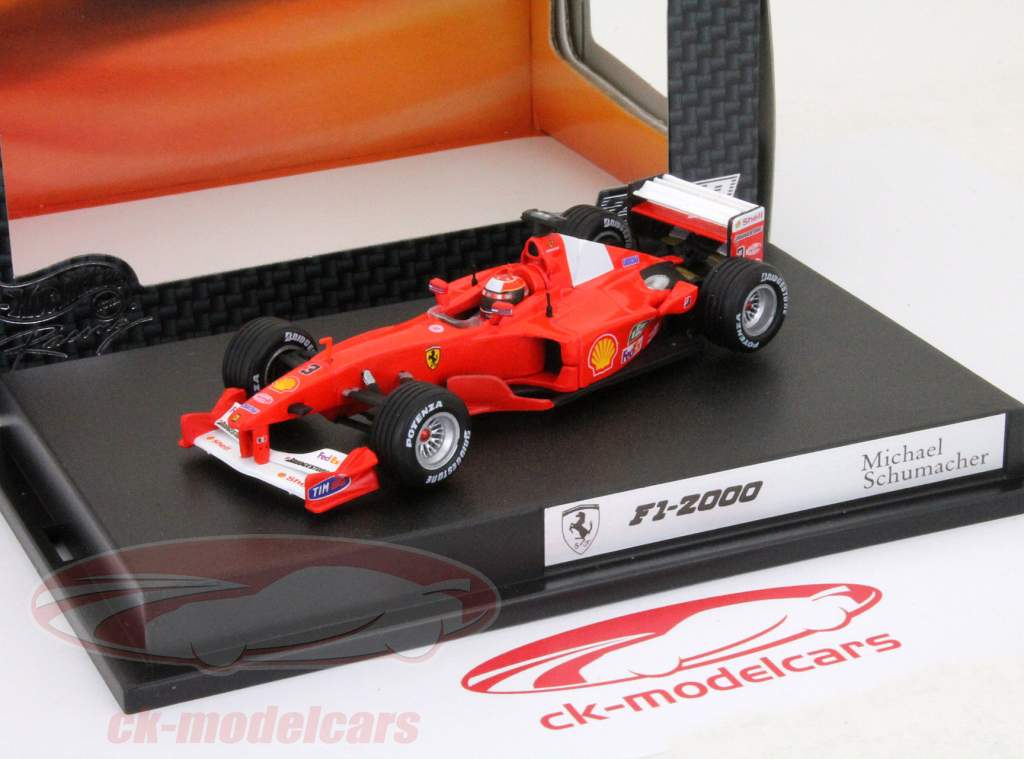 M.シューマッハF1-2000世界チャンピオンフォーミュラ1 2000年一時43 HOTWHEELS