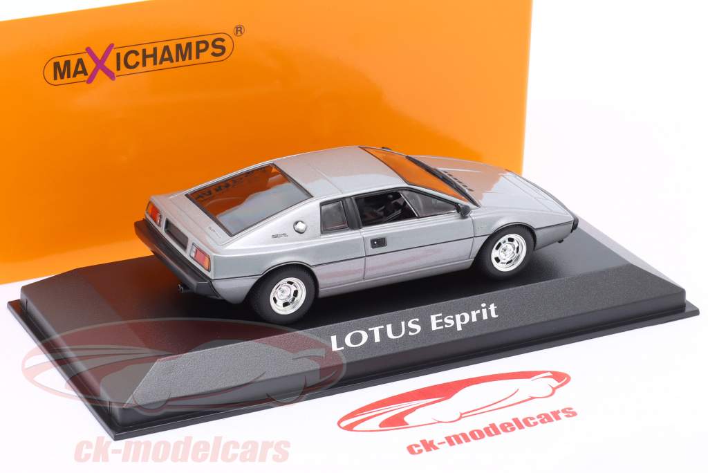 Lotus Esprit Turbo year 1978 silver 1:43 Minichamps