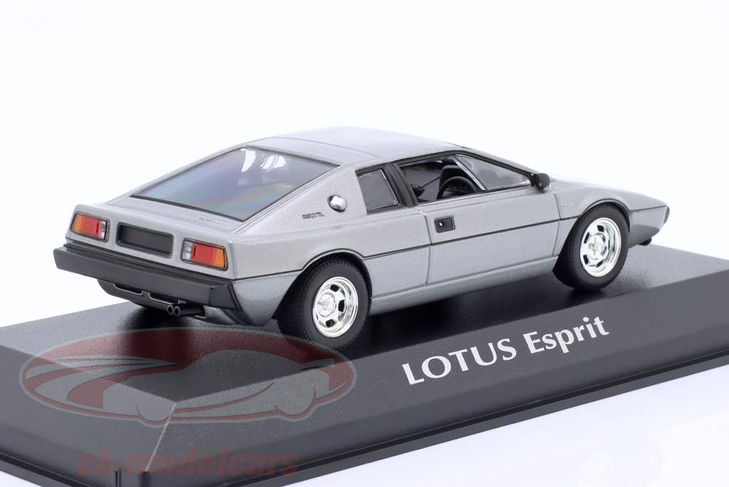 Lotus Esprit Turbo Byggeår 1978 sølv 1:43 Minichamps