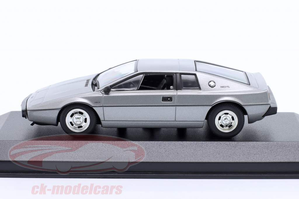 Lotus Esprit Turbo Ano de construção 1978 prata 1:43 Minichamps