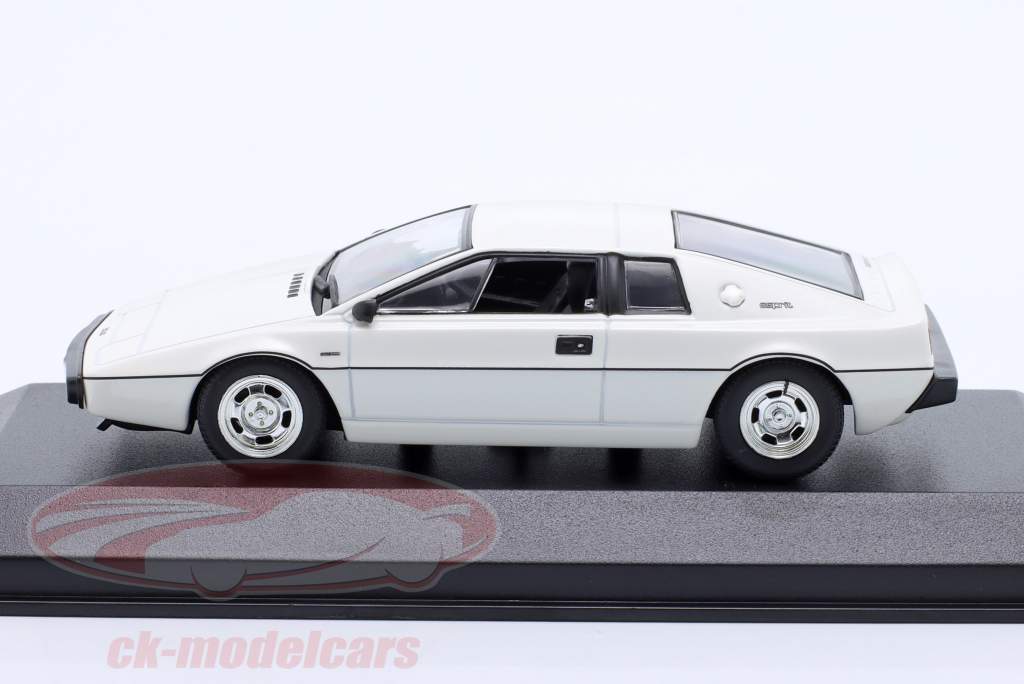 Lotus Esprit Turbo Anno di costruzione 1978 bianco 1:43 Minichamps