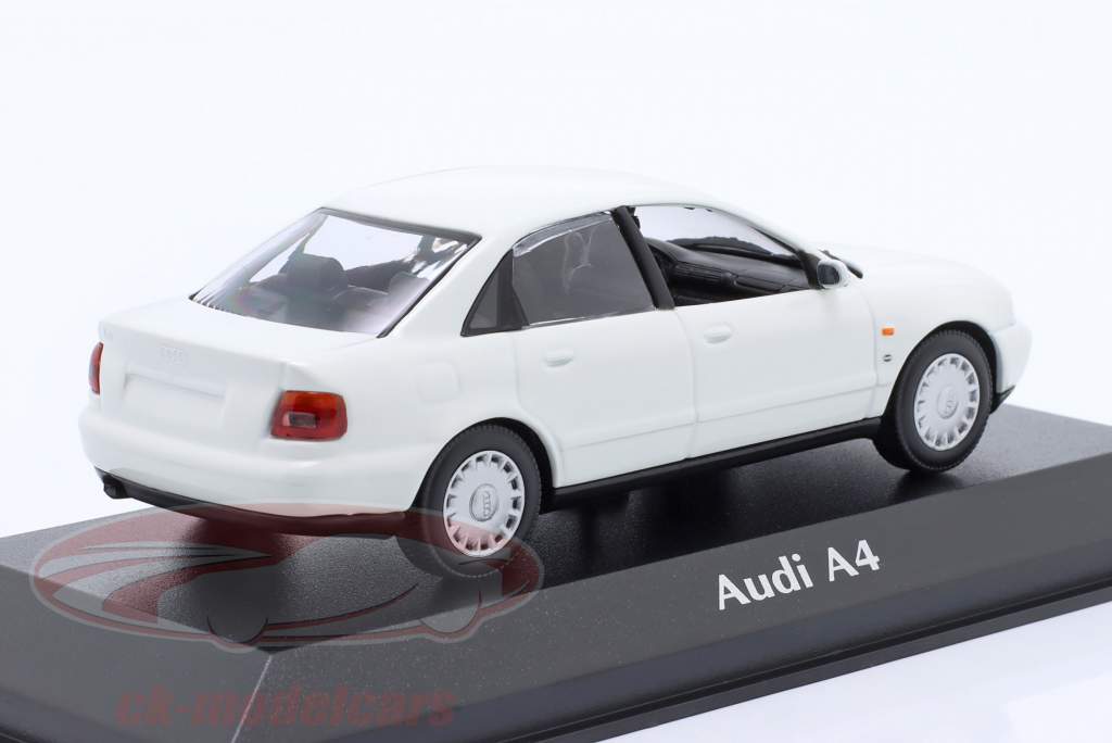 Audi A4 Anno di costruzione 1995 bianco 1:43 Minichamps