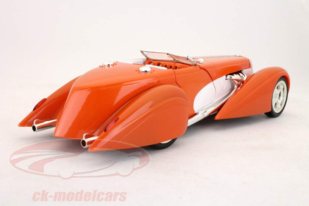 スピードスターオレンジ/ホワイト午前1時18 HOTWHEELS