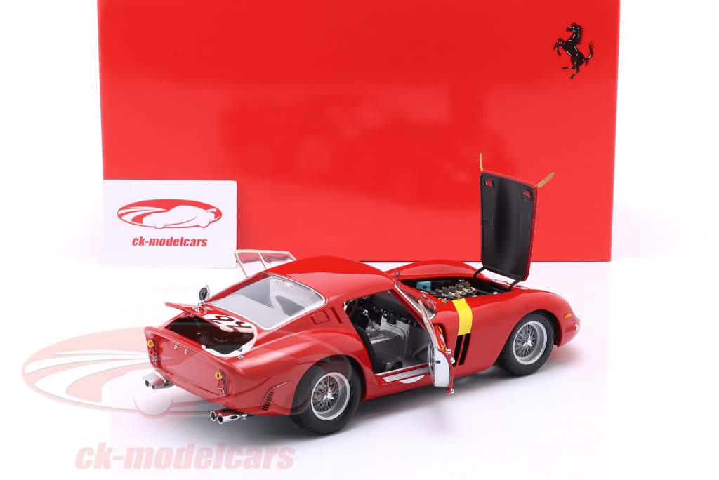 Kyosho 1:18 Ferrari 250 GTO #22 3位 24h LeMans 1962 Elde