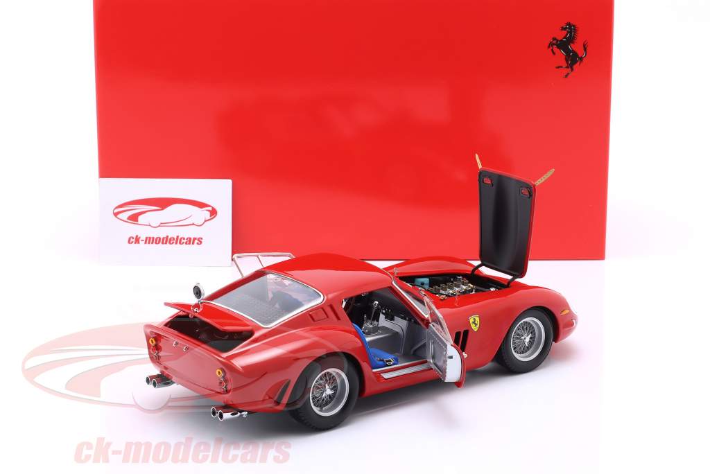 Kyosho 1:18 Ferrari 250 GTO Coupe year 1962 red 08438R model