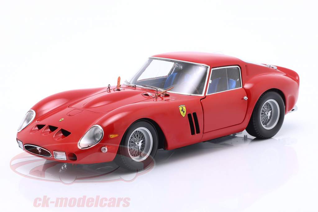 Ferrari 250 GTO Coupe Bouwjaar 1962 rood 1:18 Kyosho