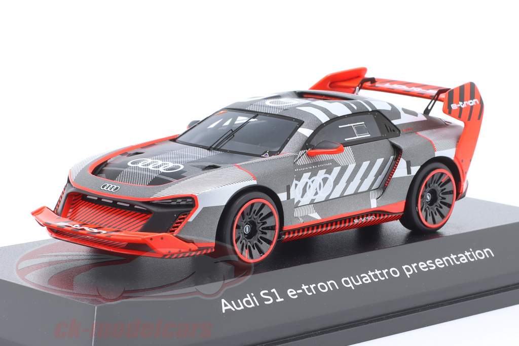 Spark 1:43 Audi S1 e-tron Quattro Presentation Car red