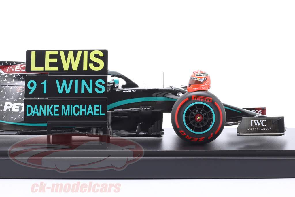 L. Hamilton Mercedes-AMG F1 W11 #44 91st Win Eifel GP formula 1 2020 1:12 Minichamps
