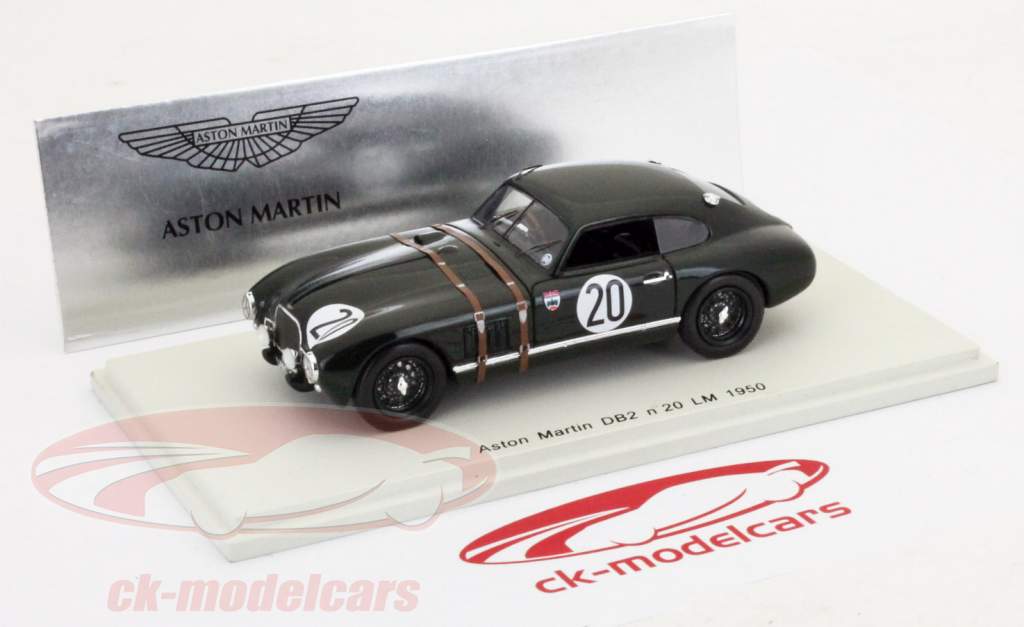 Aston Martin DB2 #20 24h LeMans 1950 1:43 Spark