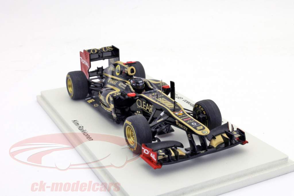 Kimi Raikkonen Lotus E20 GP Monaco Formel 1 2012 1:43 Spark