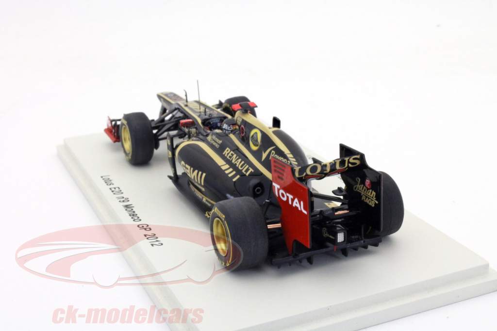 Kimi Raikkonen Lotus E20 Monaco GP Formula 1 2012 1:43 Spark