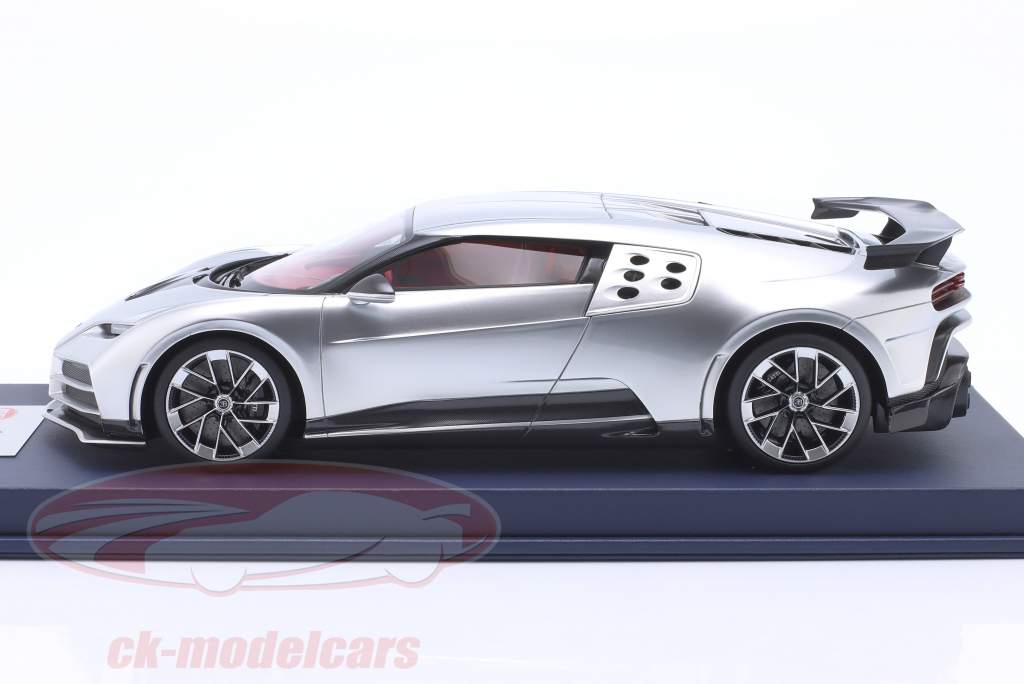Bugatti Centodieci Année de construction 2022 argent 1:18 LookSmart