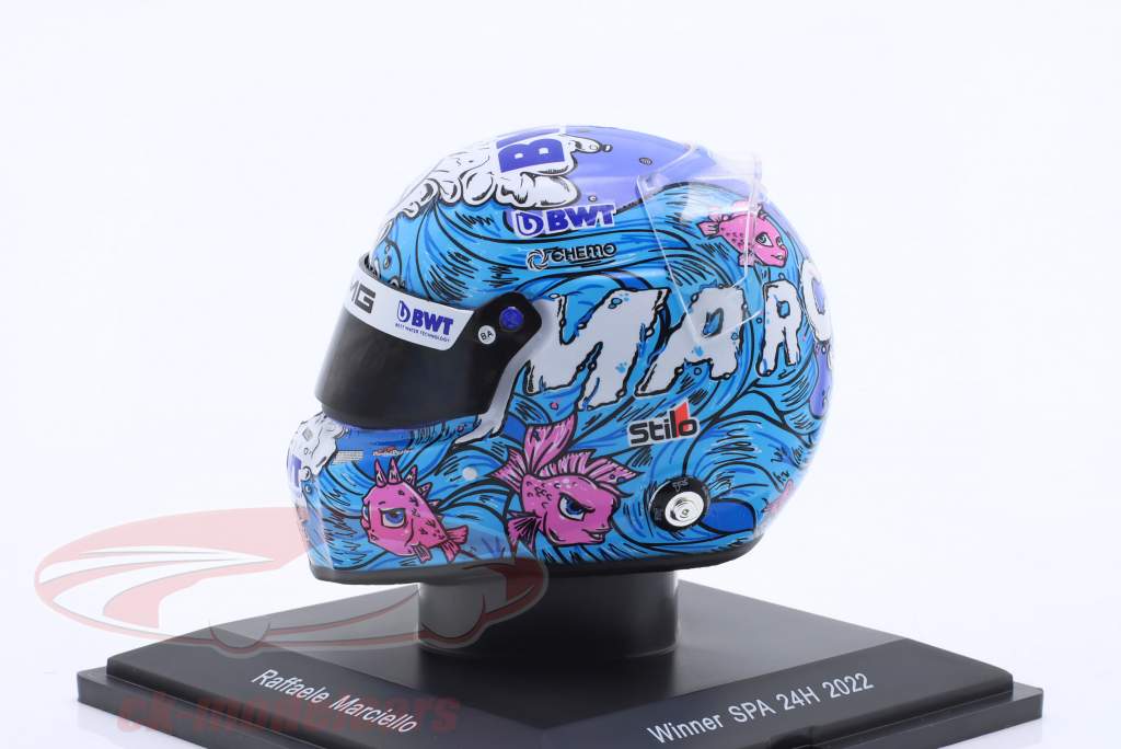 Raffaele Marciello AMG Team AKKodis ASP #88 vinder 24h Spa 2022 hjelm 1:5 Spark