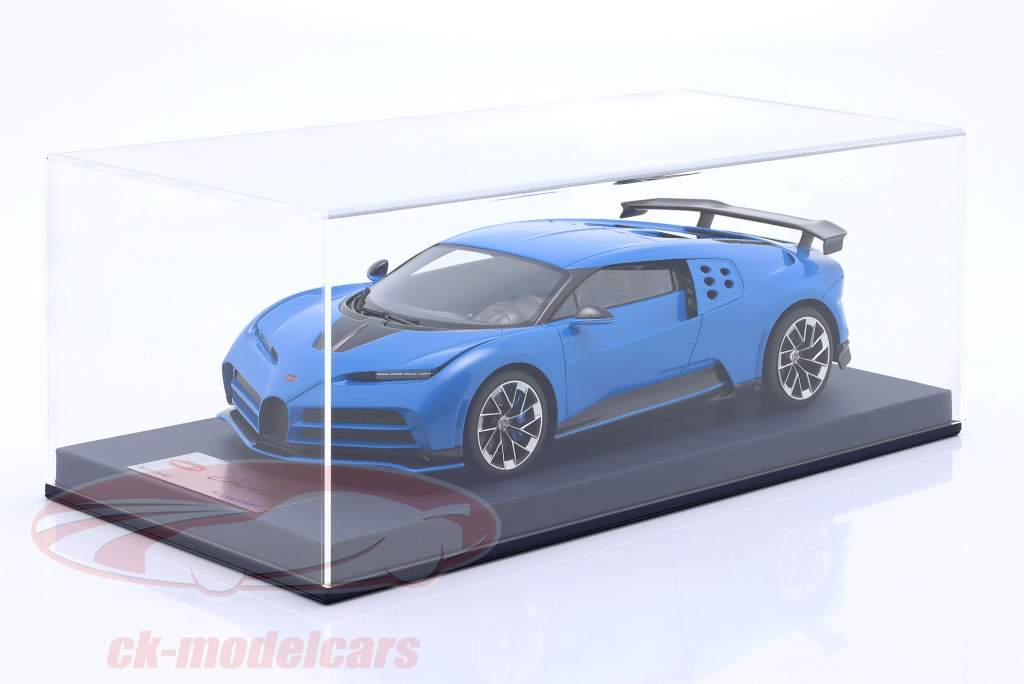 Bugatti Centodieci Byggeår 2022 blå 1:18 LookSmart
