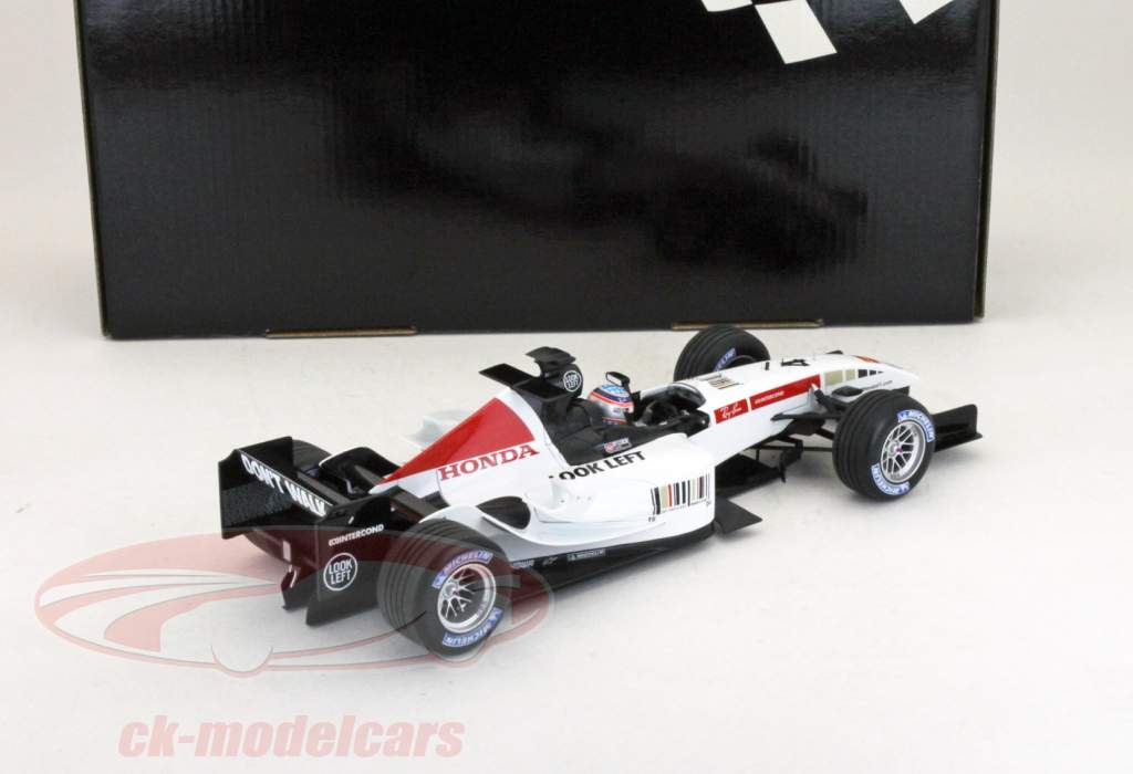 B・A・R HONDA 007 Takuma Sato 2005 1/18 MINICHAMPS 100050004 Scale 1/18 | BAR F1 007 HONDA N 4 RACE