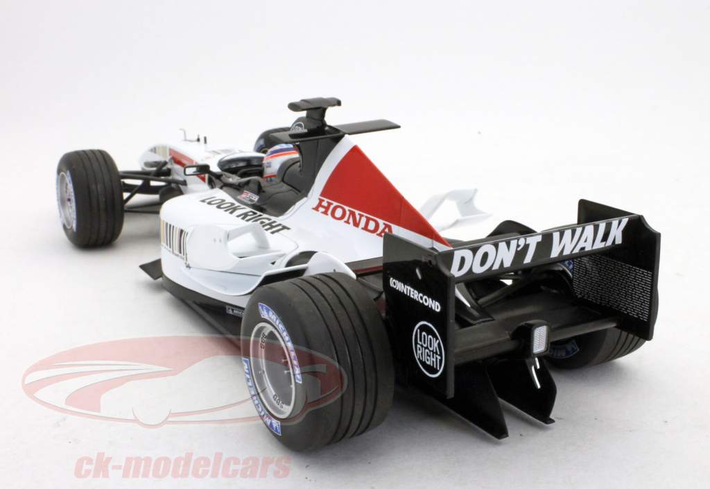 B・A・R HONDA 007 Takuma Sato 2005 1/18 Diecast model cars Honda F1 1/18 Minichamps bar 007 takuma