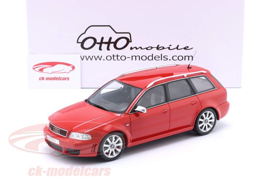 Audi RS4 (B5) Ano de construção 2000 vermelho 1:18 OttOmobile
