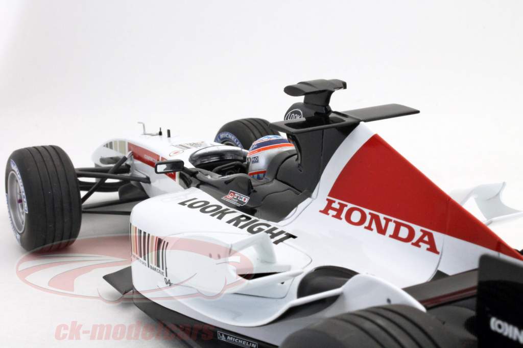 Minichamps 1:18 Takuma Sato, BAR Honda 007 F1 showcar 2005