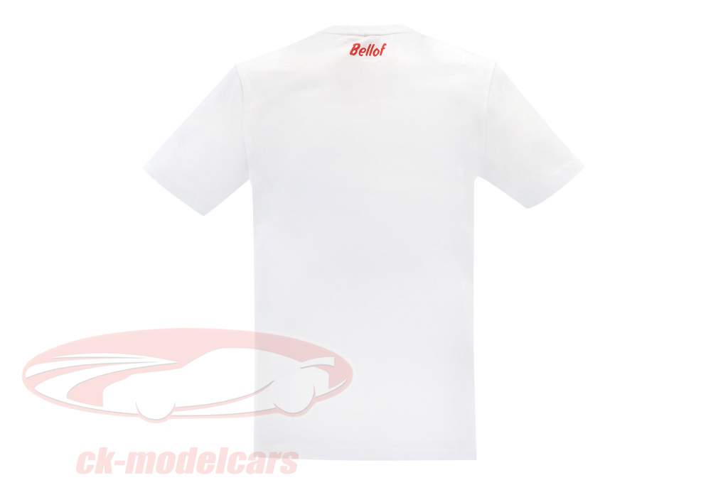 Stefan Bellof Camiseta Mônaco GP Fórmula 1 1984 branco