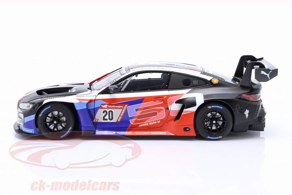 BMW M4 GT3 #20 24h Nürburgring 2022 Schubert Motorsport 1:18 Minichamps