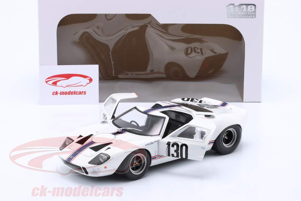 Solido 1:18 Ford GT40 #130 勝者 S 2.0 Targa Florio 1967