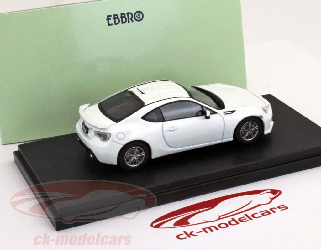 МОЙ 2012 Subaru BRZ белая / белая модель SpecialC. 1:43