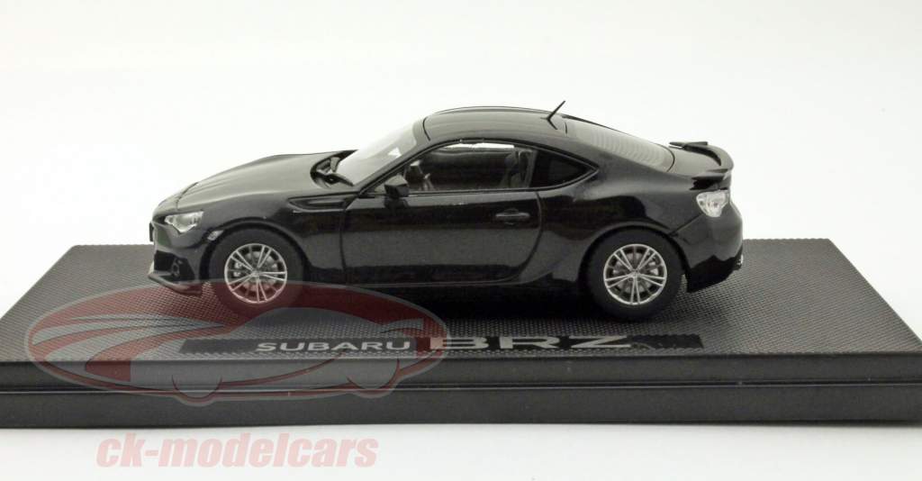 スバルBRZ年2012シュワルツ/ブラック1時43分完成モデル