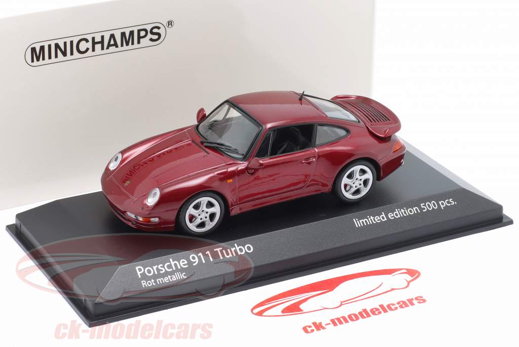 MINICHAMPS Porsche 911 Turbo 1/43 限定500個 Minichamps 1:43 PORSCHE 911 (992) TURBO S COUPE SPORT DESIGN
