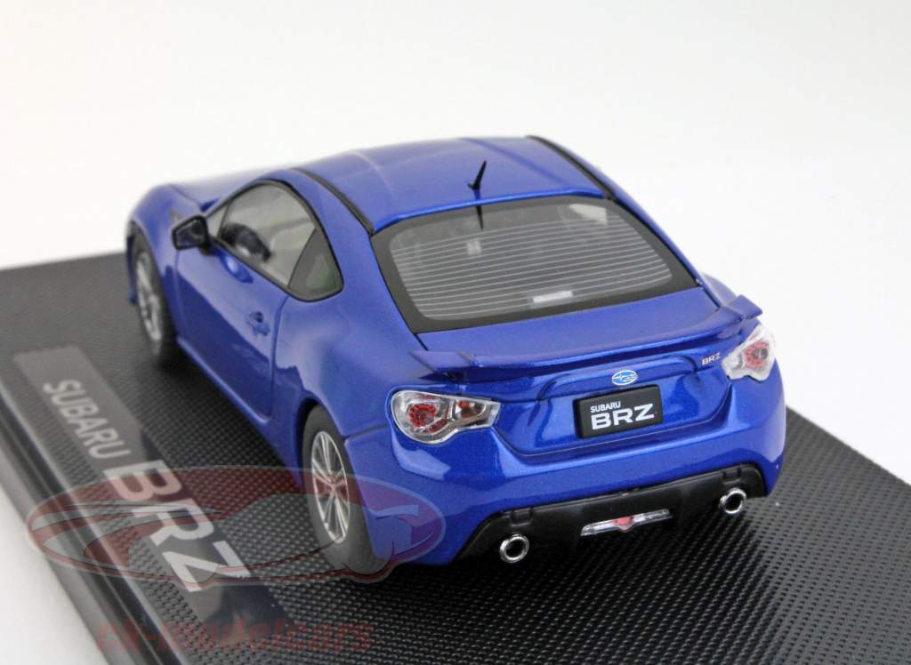 Ebbro 1:43 Subaru BRZ 2012 blue 44778 model car 44778
