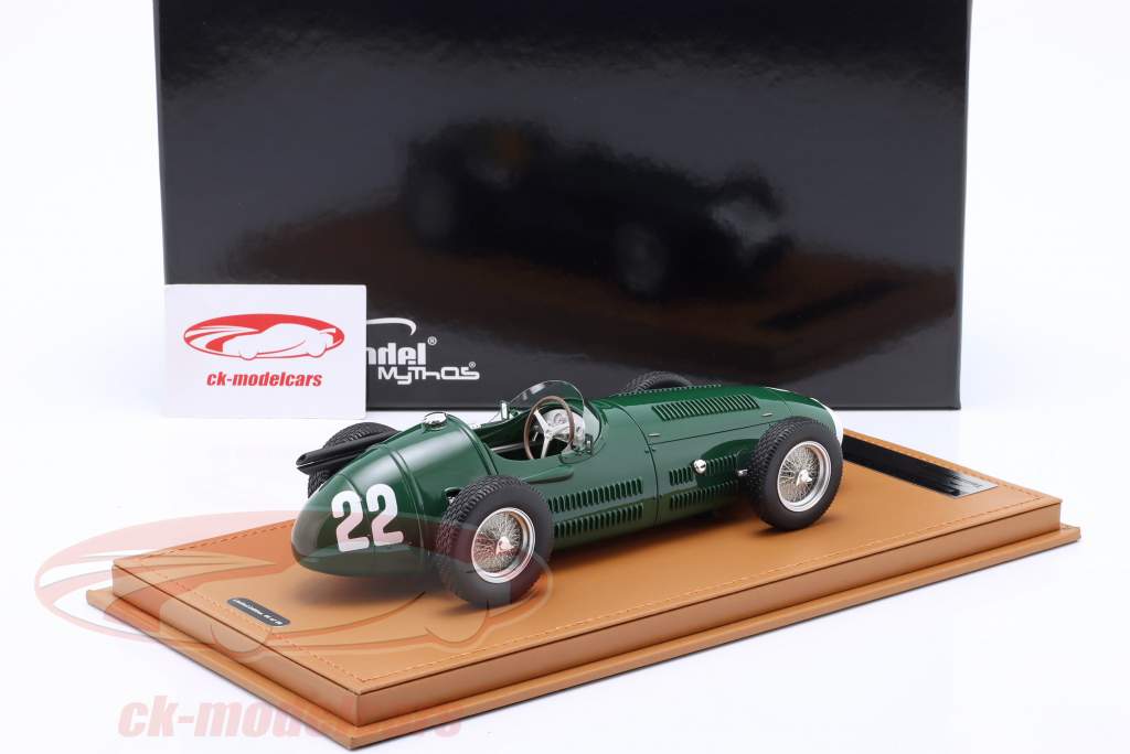 ミニカー　1/18 マセラティ 250F ベルギーGP 1954 3位入賞車 #22 Stirling Moss [TM18-187B] Tecnomodel 1:18 S. Moss Maserati 250F #22 3rd Belgium GP