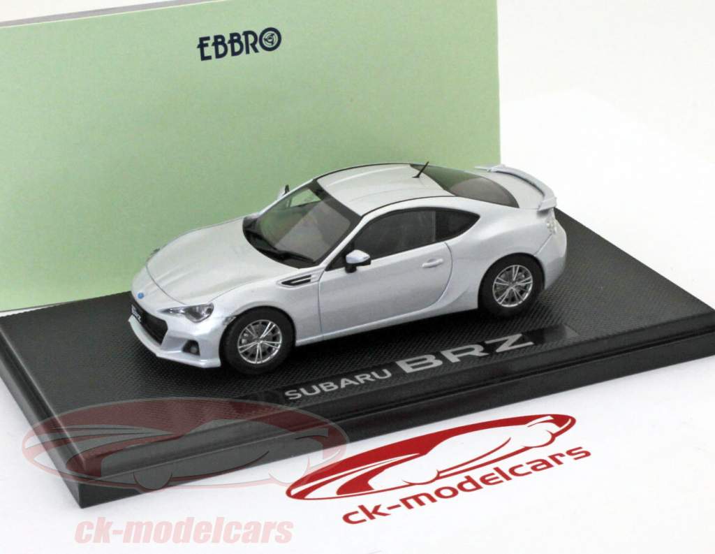 スバルBRZ年2012銀/ 1時43分完成モデル