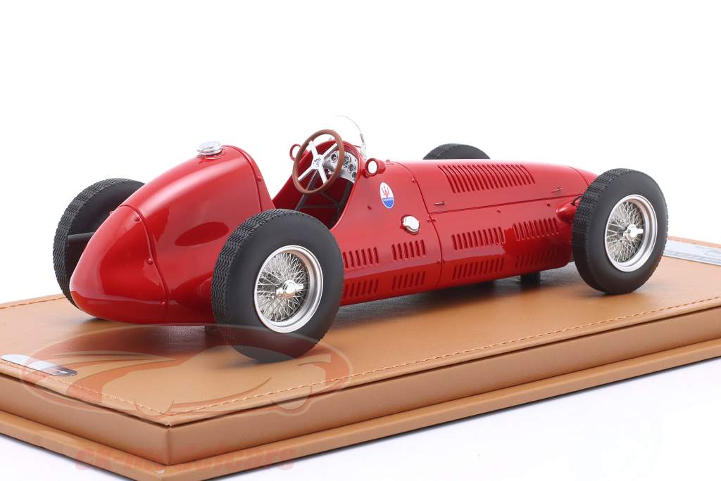 Maserati 4CLT/48 Trykke version 1948 rød 1:18 Tecnomodel